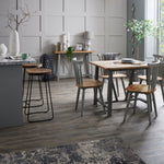 Load image into Gallery viewer, Franklin Hardwood Shaped Barstool
