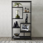 Load image into Gallery viewer, Large Black Multi Shelf Unit
