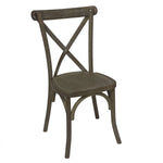 Load image into Gallery viewer, Light Oak Cross Back Dining Chair
