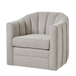 Load image into Gallery viewer, Lily Swivel Chair In Oatmeal Twill
