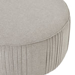 Load image into Gallery viewer, Lily Swivel Ottoman In Oatmeal Twill
