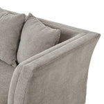 Load image into Gallery viewer, Vesper Taupe Cushion Back Three Seater Sofa
