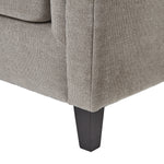 Load image into Gallery viewer, Vesper Taupe Cushion Back Three Seater Sofa
