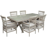 Load image into Gallery viewer, Provence Collection Outdoor 6 Seater Dining Set
