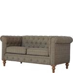 Load image into Gallery viewer, Multi Tweed 2 Seat Chesterfield
