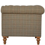 Load image into Gallery viewer, Multi Tweed 2 Seat Chesterfield
