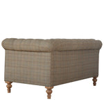 Load image into Gallery viewer, Multi Tweed 2 Seat Chesterfield
