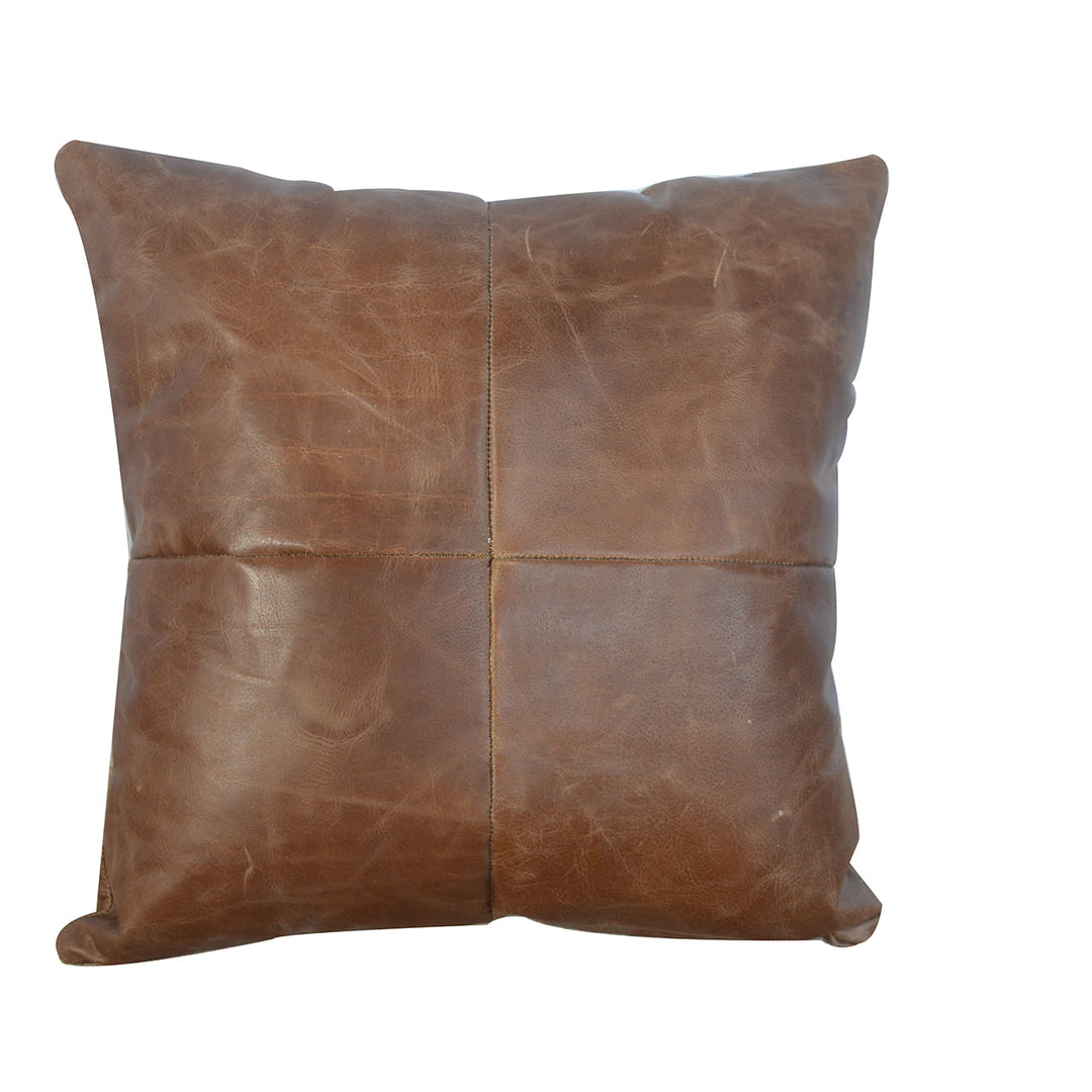 Buffalo-Hide-Leather-Cushion