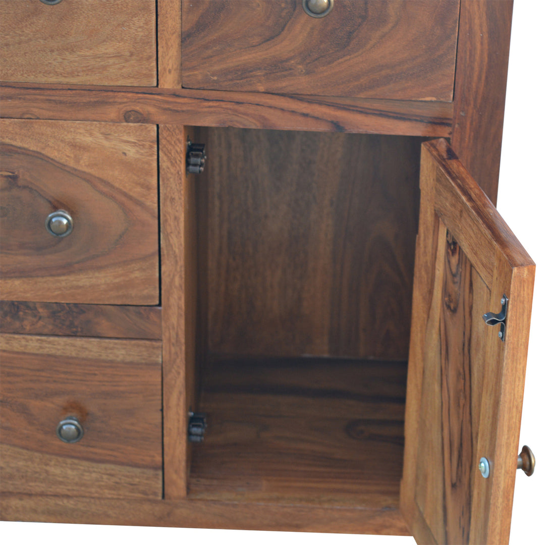 Sheesham 4 Drawer Cabinet