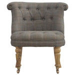 Load image into Gallery viewer, Small-Multi-Tweed-Accent-Chair
