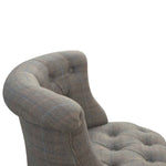 Load image into Gallery viewer, Small Multi Tweed Accent Chair
