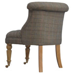 Load image into Gallery viewer, Small Multi Tweed Accent Chair
