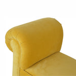 Load image into Gallery viewer, Mini Mustard Velvet Bench
