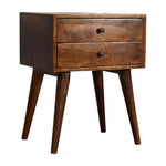 Load image into Gallery viewer, Chestnut Modern Solid Wood Bedside
