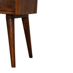 Load image into Gallery viewer, Chestnut Modern Solid Wood Bedside
