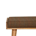 Load image into Gallery viewer, Multi Tweed Tray Style Footstool
