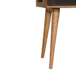 Load image into Gallery viewer, Grey Velvet Tray Style Footstool
