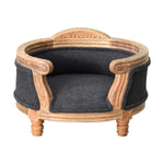 Load image into Gallery viewer, Carved-Battleship-Tweed-Pet-Bed
