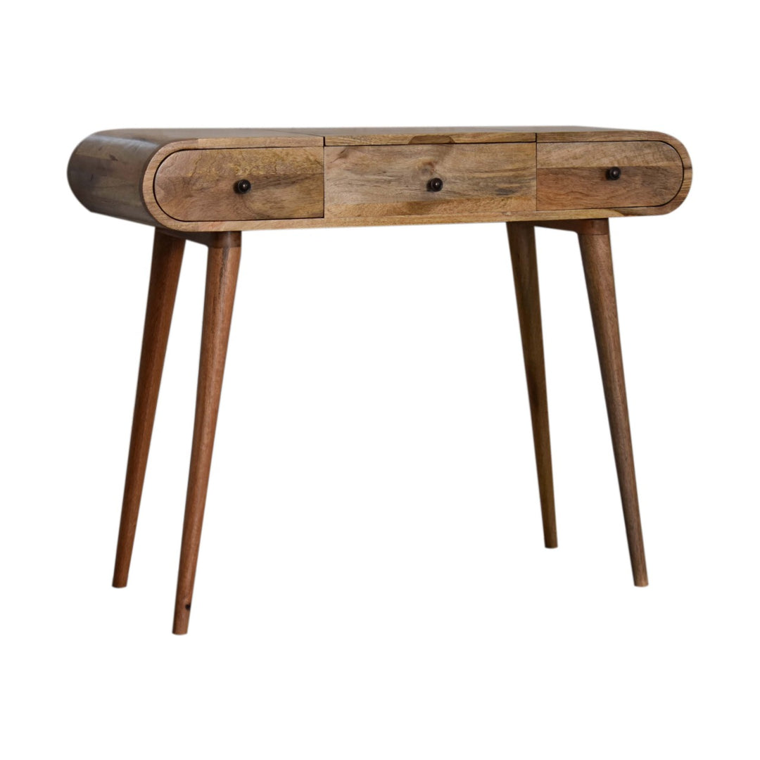 Oak-ish-Round-Dressing-Table