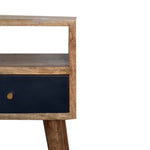 Load image into Gallery viewer, Mini Navy Blue Hand Painted Bedside
