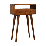 Load image into Gallery viewer, Mini Chestnut Console Table
