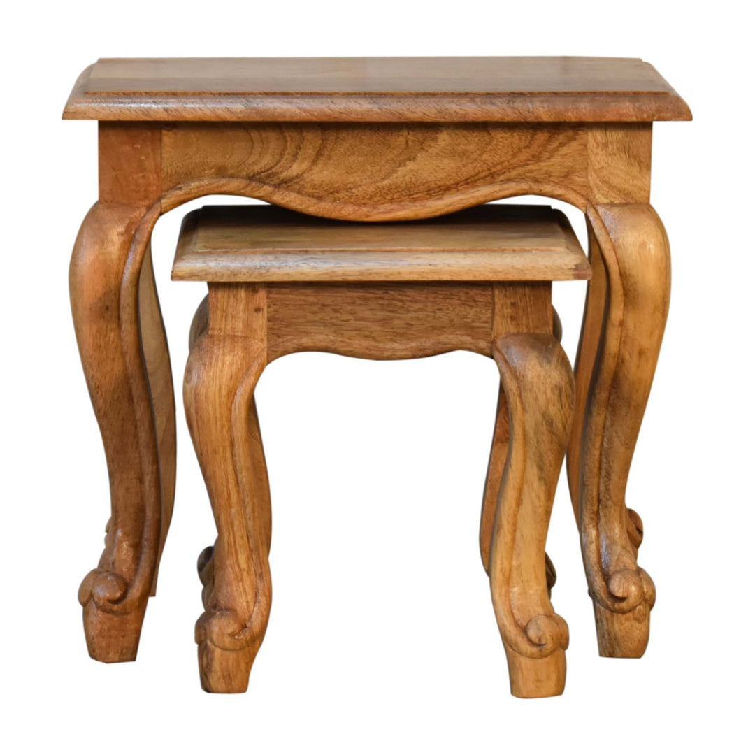 Oak-ish-French-Style-Stool-Set