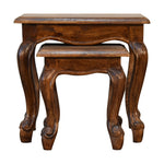 Load image into Gallery viewer, Chestnut-French-Style-Stool-Set
