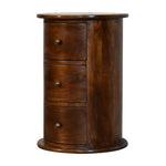 Load image into Gallery viewer, 3 Drawer Walnut Drum
