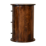 Load image into Gallery viewer, 3 Drawer Walnut Drum
