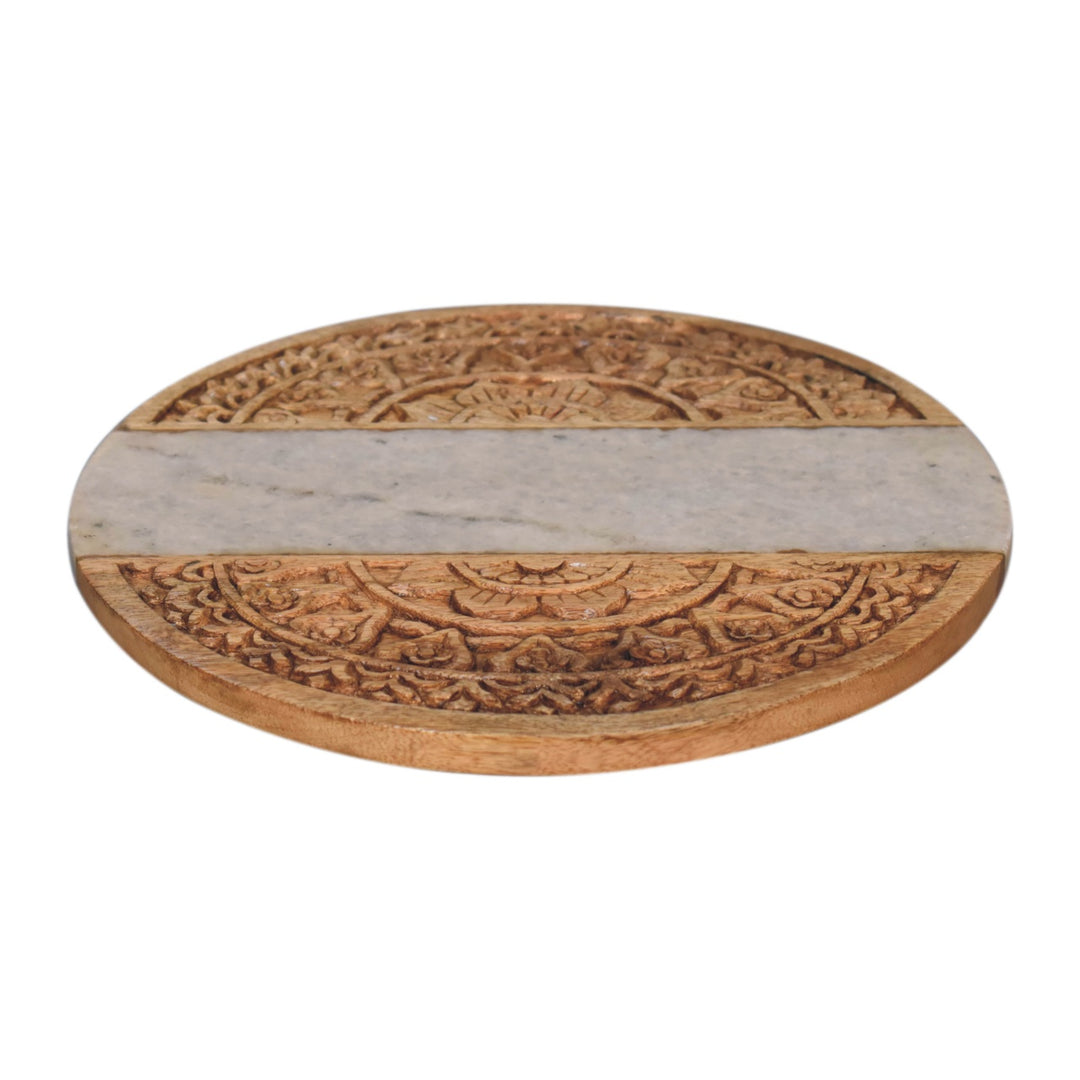 Round Marble Chopping Board