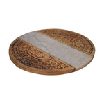 Load image into Gallery viewer, Round Marble Chopping Board
