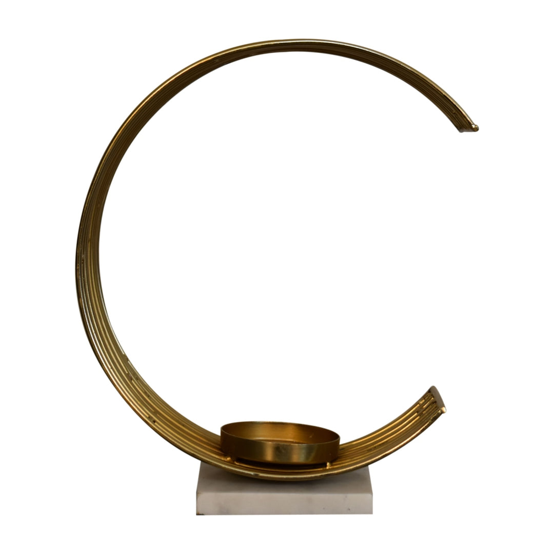 Crescent-Candle-Stand