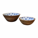 Load image into Gallery viewer, Blue-and-White-Bowl-Set-of-2
