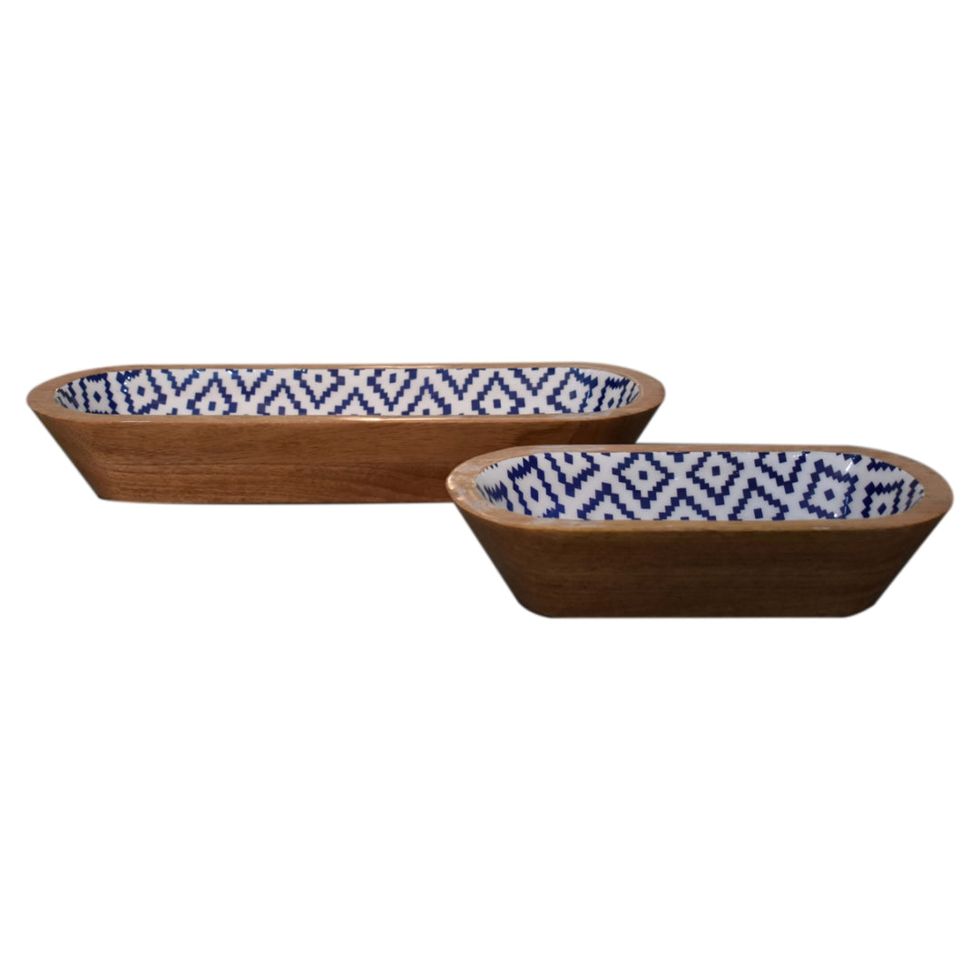 Aztec-Oblong-Bowl-Set-of-2