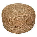 Load image into Gallery viewer, Natural Jute Pouffe
