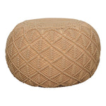 Load image into Gallery viewer, Ansley-Beige-Pouffe
