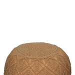 Load image into Gallery viewer, Ansley Beige Pouffe
