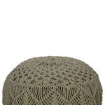 Load image into Gallery viewer, Crotchet Sea Green Footstool
