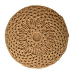 Load image into Gallery viewer, Crotchet Mustard Footstool
