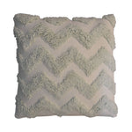 Load image into Gallery viewer, Sage Green Zig-zag Cushion Set of 2
