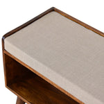 Load image into Gallery viewer, Mud Linen Nordic Storage Bench
