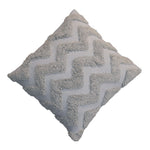 Load image into Gallery viewer, Grey Zig-zag Cushion Set of 2
