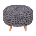 Load image into Gallery viewer, Keeva Grey Oblong Footstool
