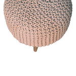 Load image into Gallery viewer, Keeva Beige Round Footstool
