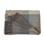 Load image into Gallery viewer, Selin Grey Woolen Throw,130x170 cm
