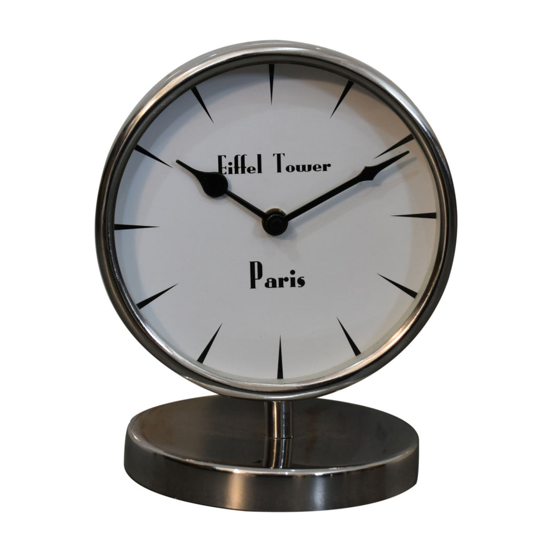 Round-Chrome-Table-Clock