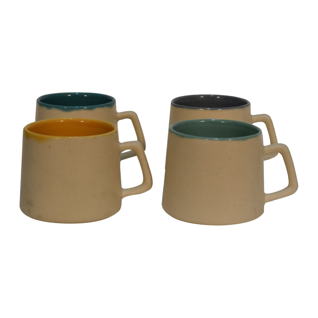 Cream-&-Multi-Mug-Set-of-4