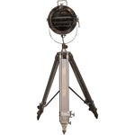 Load image into Gallery viewer, Chrome Tripod Spotlight Floor Lamp
