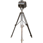 Load image into Gallery viewer, Chrome Tripod Spotlight Floor Lamp
