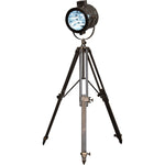 Load image into Gallery viewer, Chrome Tripod Spotlight Floor Lamp
